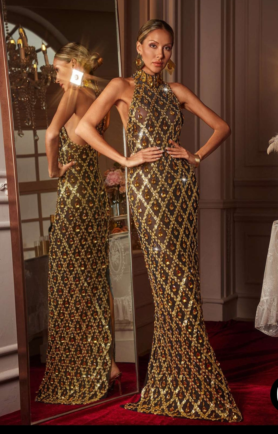 Vestido “Glitter Storm”