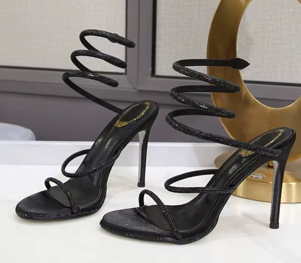 Sandalias de Tacón “Golden Charm”